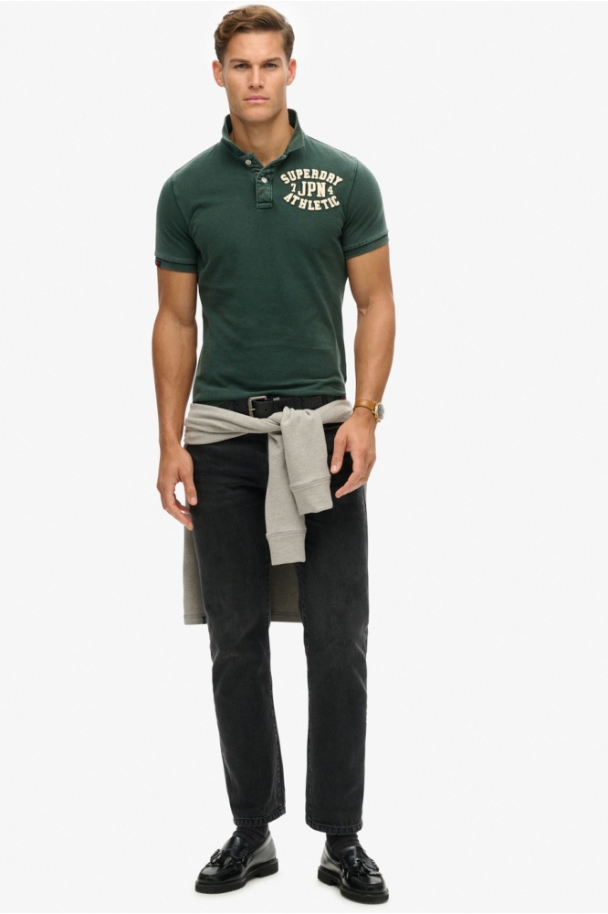 VINTAGE ATHLETIC POLO M1110396A 27e enamel green
